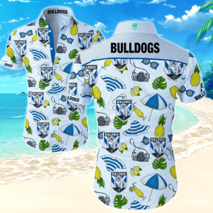 HWS037 Canterbury Bankstown Bulldogs Aloha Hawaiian Shirt min 2