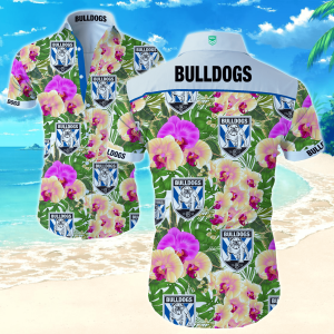 HWS039 Canterbury Bankstown Bulldogs Aloha Hawaiian Shirt min 2