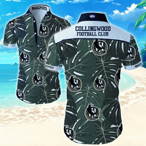 HWS046 Collingwood Club Aloha Hawaiian Shirt min 1
